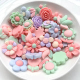 30PCS Resin Accessories for DIY Hairpin Mobile Phone Shell Patch