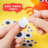 Colorful Self-adhesive Wobbly Googly Eyes for DIY Crafts