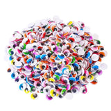 Colorful Self-adhesive Wobbly Googly Eyes for DIY Crafts