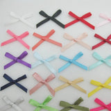 100Pcs 4mm Tiny Ribbon Bows DIY Craft Accessories