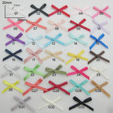 100Pcs 4mm Tiny Ribbon Bows DIY Craft Accessories