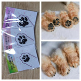Pink Cat Paw Palm Pad Nail Wool Felt Doll DIY Accessories