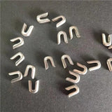 100PCS Fish Scale Bone Caps Sleeve Accessories Stainless Steel DIY Craft