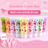 50ML Simulate Cream Glue Ornaments DIY Craft Supplies Phone Shell Patch