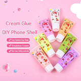 50ML Simulate Cream Glue Ornaments DIY Craft Supplies Phone Shell Patch