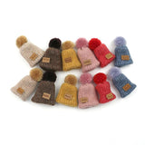 10Pcs Plush Balls Hand Knitting Mini Hats DIY Craft Supplies