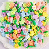 50Pcs Mixed Mini Cartoon Resin Accessories for DIY Crafts