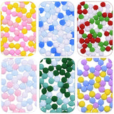 100pcs Multicolor Pompoms Balls for DIY Crafts Soft Plush Furball