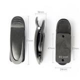 3-Pack Ratcheting Case Clip Belt Clip Buckle