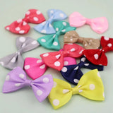 50Pcs Bowknots DIY Craft Arts Supplies Wedding Decor