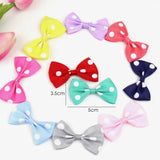 50Pcs Bowknots DIY Craft Arts Supplies Wedding Decor