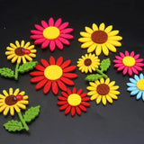 Colorful Sunflower Headdress DIY Decoration Supplies 10/40pcs