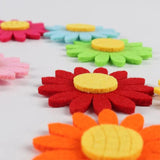 Colorful Sunflower Headdress DIY Decoration Supplies 10/40pcs