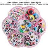 400PCS Self Adhesive Doll Eyes Craft Supplies