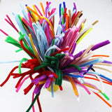 99pcs Chenille Stems Pipe Cleaners Plush Tinsel Wired Sticks Kids Toys
