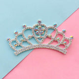 10Pcs Crown Rhinestone Applique for DIY Clothes Crafts Decor