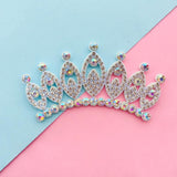 10Pcs Crown Rhinestone Applique for DIY Clothes Crafts Decor