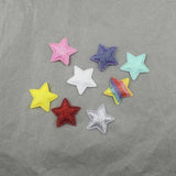 100Pcs 33mm Glitter Star Patches for DIY Crafts