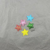 100Pcs 33mm Glitter Star Patches for DIY Crafts