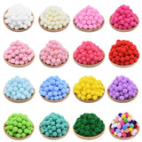 100 Colorful Pompoms 15-25mm Soft Fluffy Pom Poms Ball