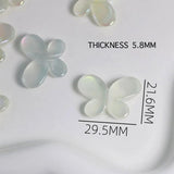 Luminous Butterfly Beads Bracelet DIY Decor
