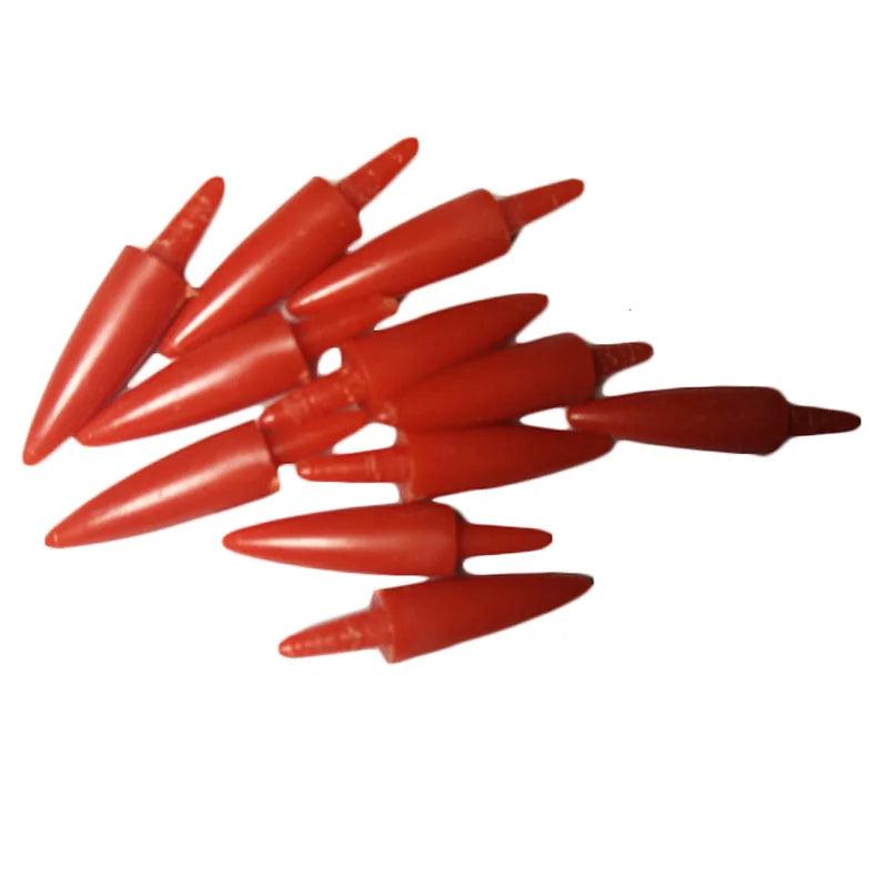 50PCS Snowman Red Nose DIY Doll Nose for Sewing Crafting Puppet Plush Animals