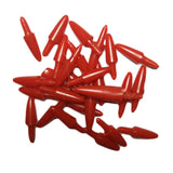 50PCS Snowman Red Nose DIY Doll Nose for Sewing Crafting Puppet Plush Animals