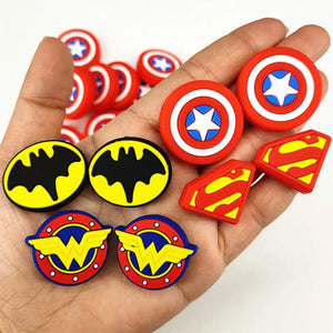 10pcs hero Silicone Beads Jewelry Making DIY Chain Bead Accessories