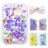 Transparent Quicksand Shaker Sequins DIY Bags for Hair Bow Accessories
