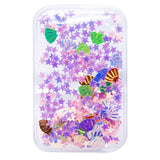 Transparent Quicksand Shaker Sequins DIY Bags for Hair Bow Accessories