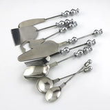 Metal Beaded Tableware DIY Wine Bottle Stopper Spoon Fork Gadget