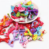 100pcs Mini Mixed Bow Waist Bow Tie Clothing DIY Accessories