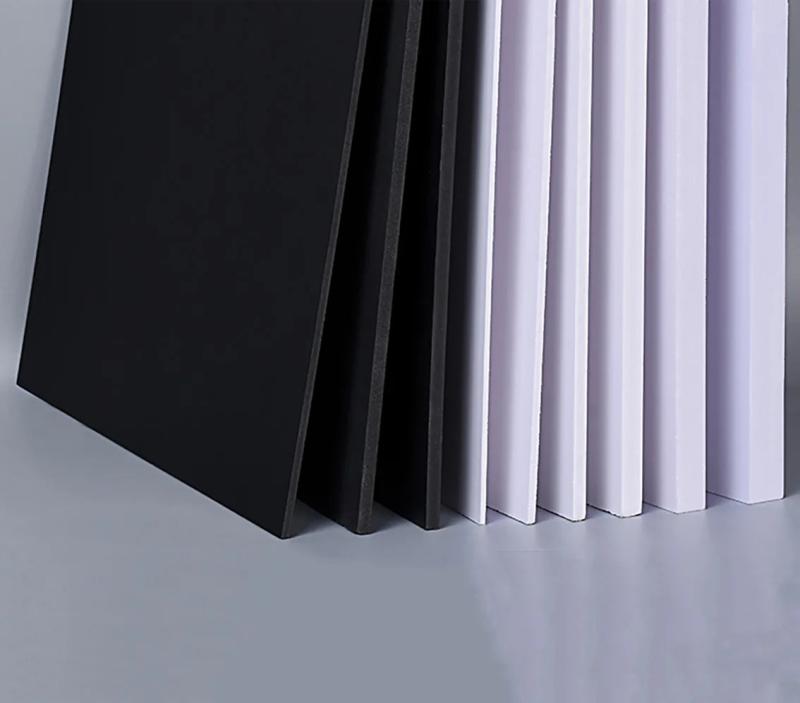 White/Black PVC Foam Board Plastic Sheet 1-18mm