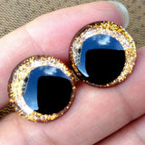 20pcs 18mm Glitter Safety Eyes For Crochet Toys DIY Funny Toy Eyes