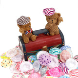 100pcs Mini Cotton Doll Hat Doll House Ornament Mixed Styles Cap DIY Crafts