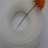 5m Clear Plastic Corset Ribbon Webbing for Sewing Clothing DIY