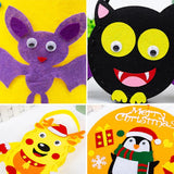 600Pcs Self-Adhesive Wiggly Googly Doll Eye DIY Craft Accessories
