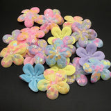 20Pcs 55mm Sequins Flower Patches for DIY Clothes Hats Fabric Sewing Baby Head