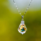 Crystal AB Clothing Beads Glass Pendants, DIY Accessories