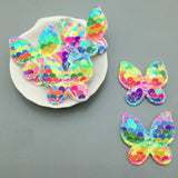 20Pcs Sparkly Butterfly Patches for Crafts Sewing DIY