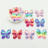 20Pcs Sparkly Butterfly Patches for Crafts Sewing DIY