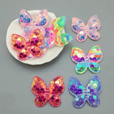 20Pcs Sparkly Butterfly Patches for Crafts Sewing DIY