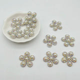 20Pcs 25mm Rhinestone Bow Tie Patches for DIY Clothes Hat Headwear