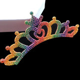 10pcs Rhinestone Crown Applique Craft Wedding Clothing Decor Patch DIY Headwear