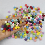 300Pcs 10mm Elastic Lace Chiffon Balls for DIY Headwear Bow Accessories