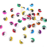 Self Adhesive Doll Eyes for DIY Crafts 4-12mm