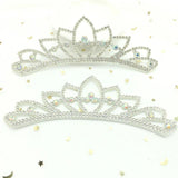 10Pcs Crown Rhinestone Patches for DIY Crafts Decor Applique Headwear