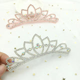 10Pcs Crown Rhinestone Patches for DIY Crafts Decor Applique Headwear