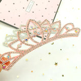 10Pcs Crown Rhinestone Patches for DIY Crafts Decor Applique Headwear
