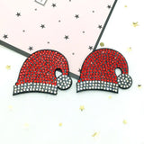 15Pcs Christmas Rhinestone Applique for DIY Clothes Hat Patches